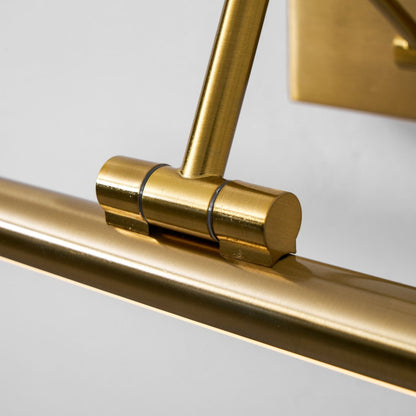Adjustable Gold Picture Light