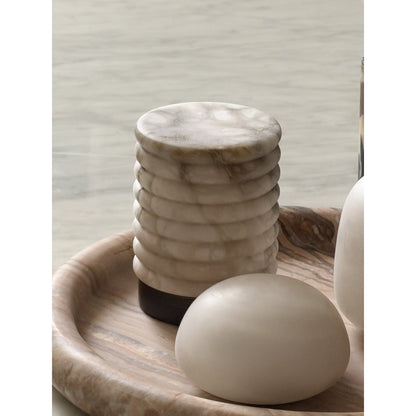 Alabaster Stone Cordless Table Lamp