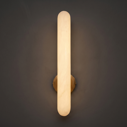 Sculptural Alabaster Wall Light