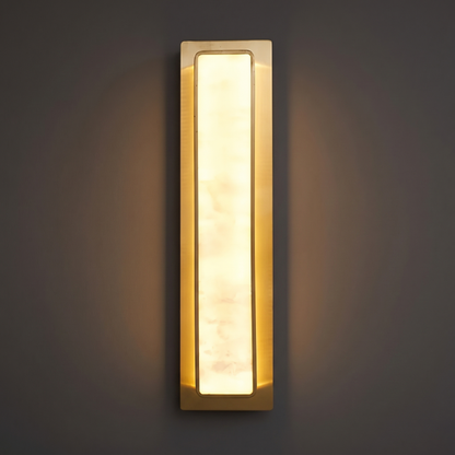 Sculptural Alabaster Wall Light