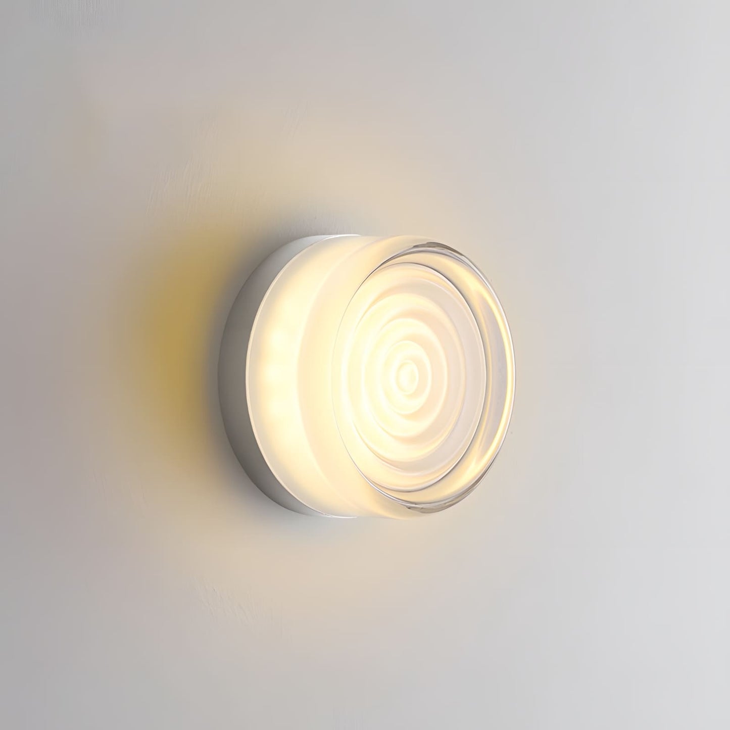 Round Coloured Wall Light