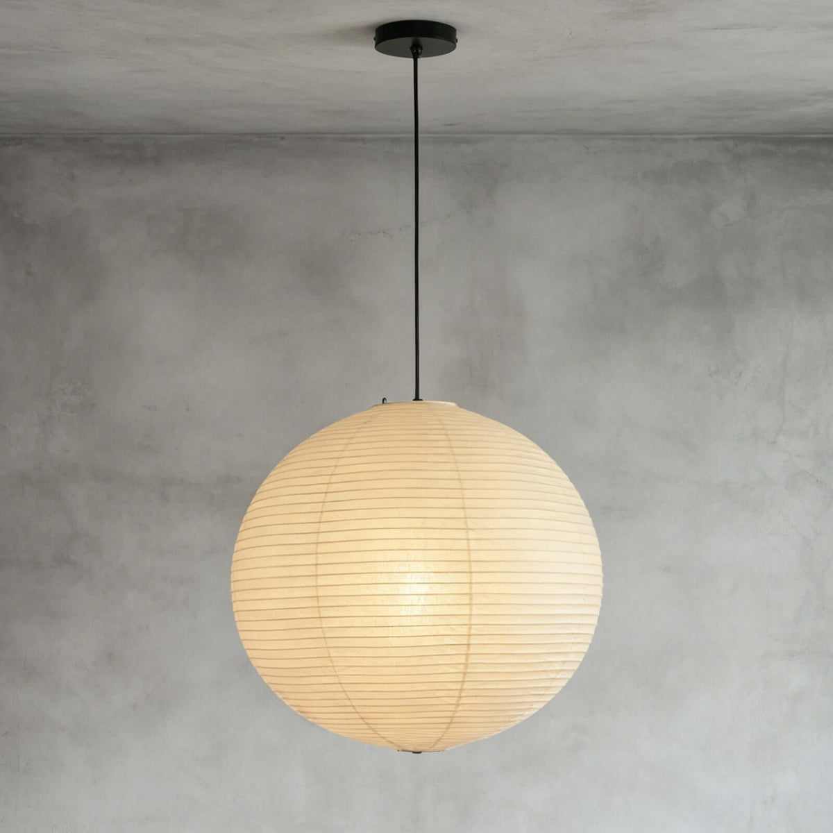 Washi Paper Globe Pendant