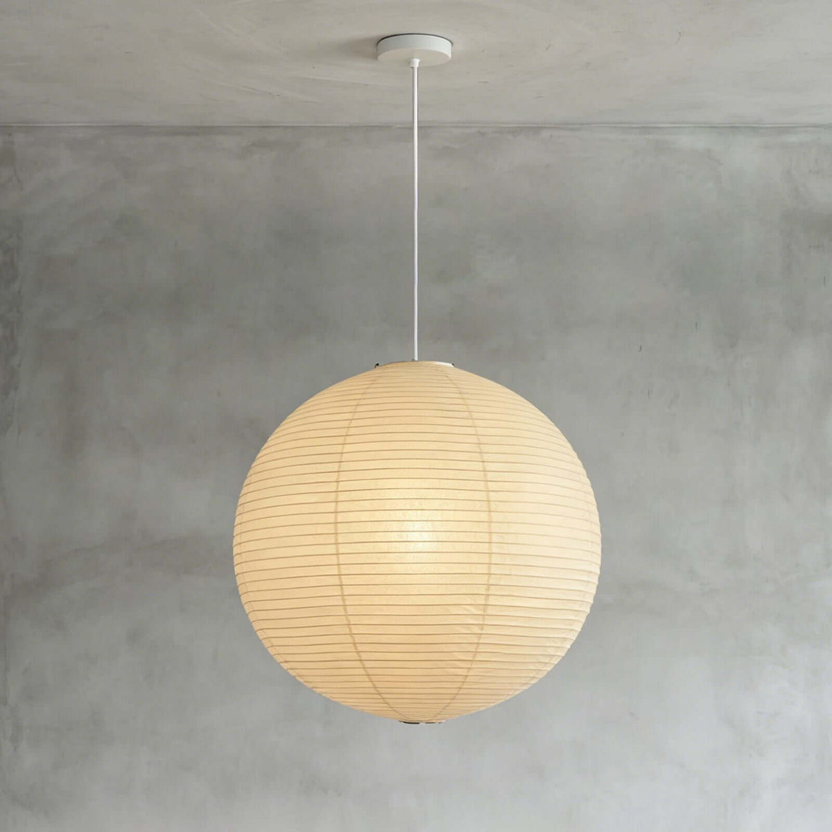 Washi Paper Globe Pendant