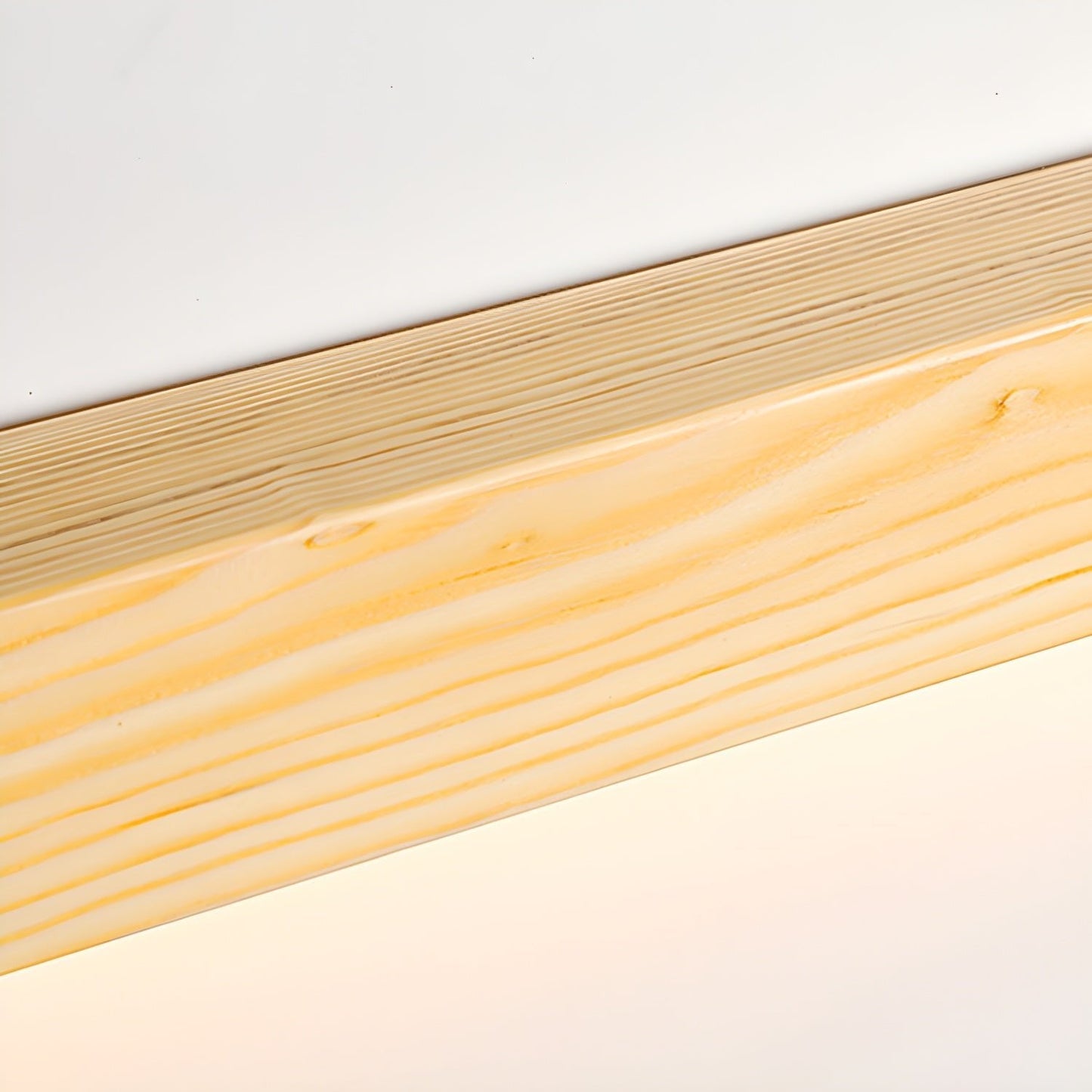 Slim Wood Linear Wall Light