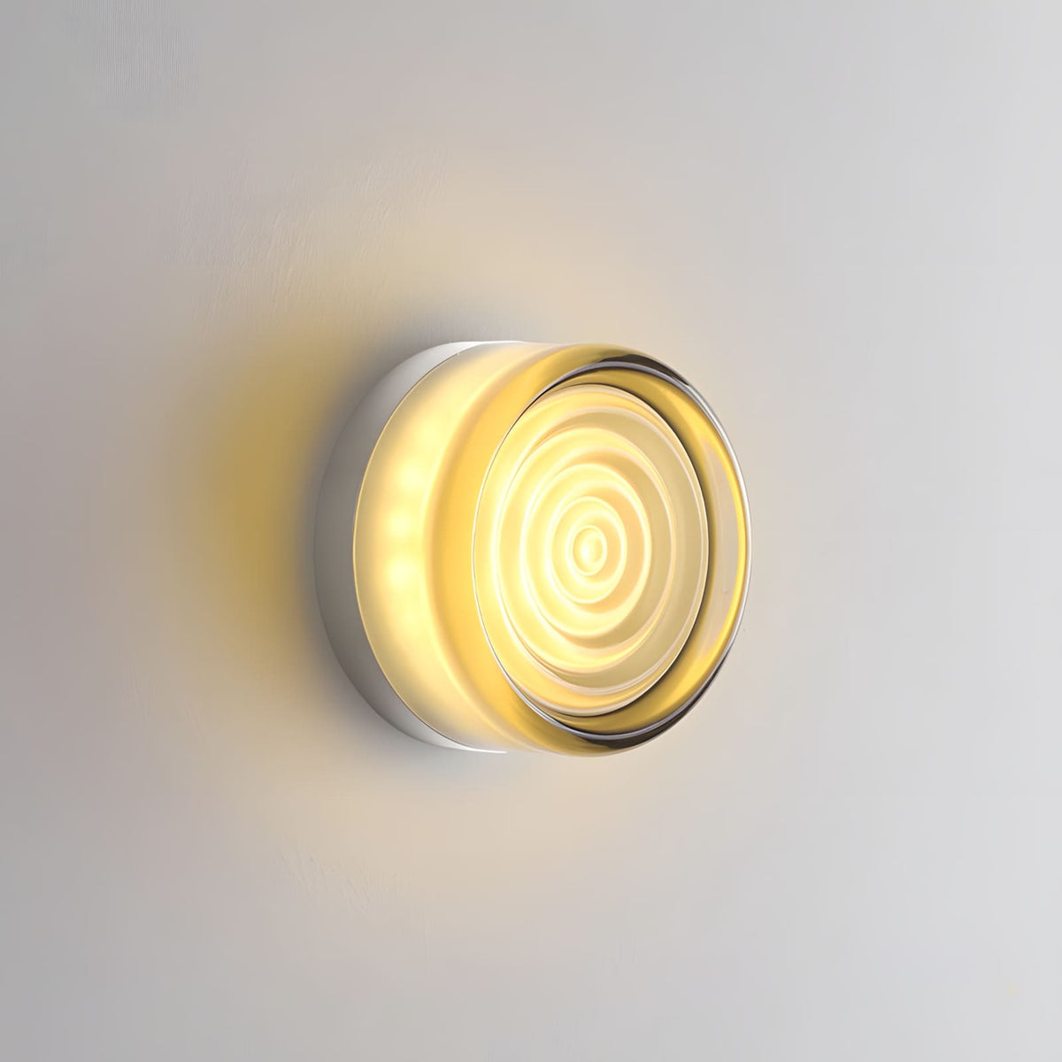 Round Coloured Wall Light