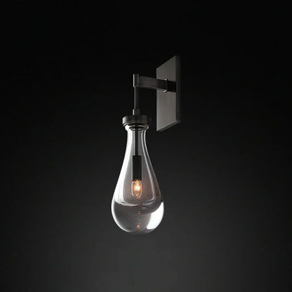 Teardrop Glass Wall Light