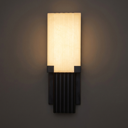 Sculptural Alabaster Wall Light