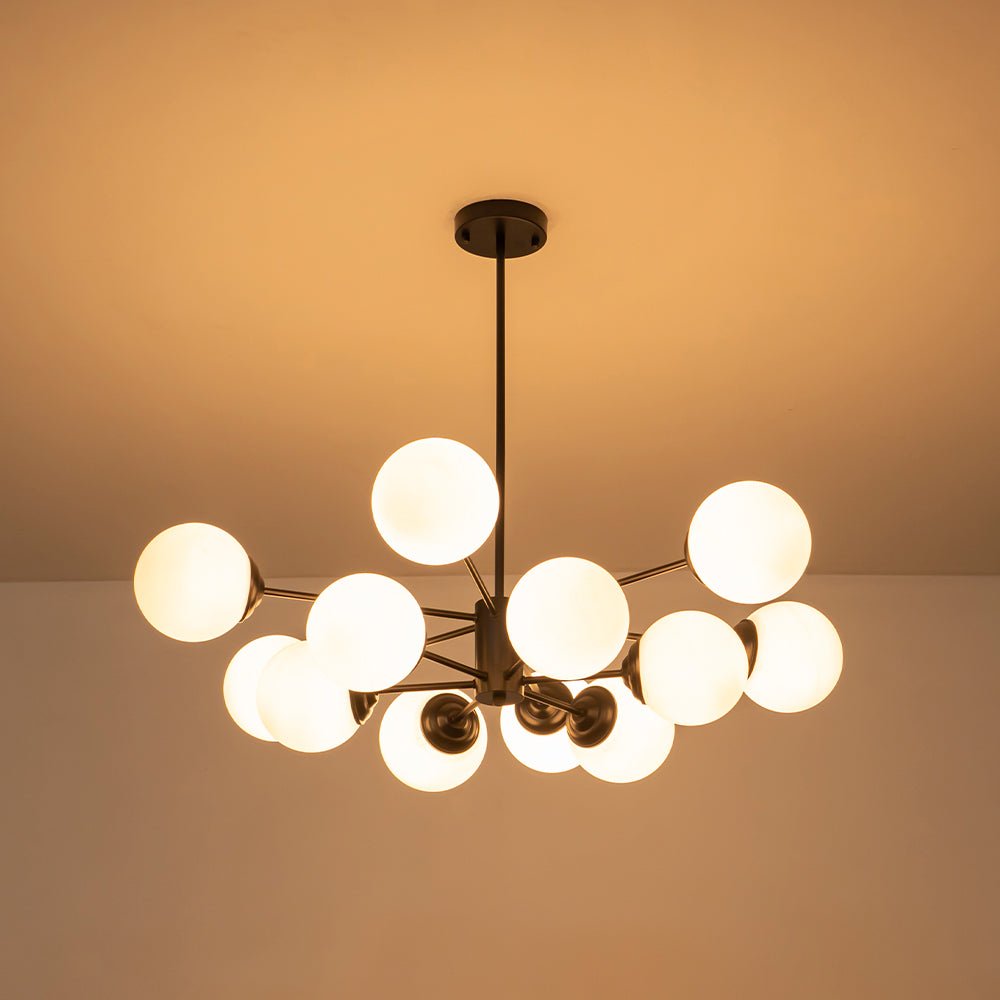 Spunik Opal Sphere Chandelier