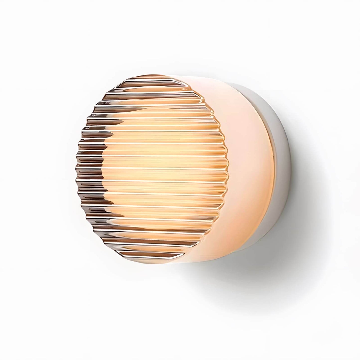 Round Coloured Wall Light