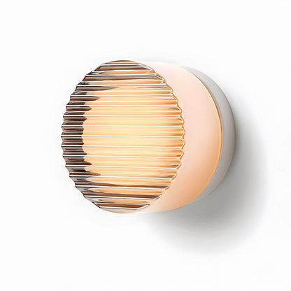 Round Coloured Wall Light