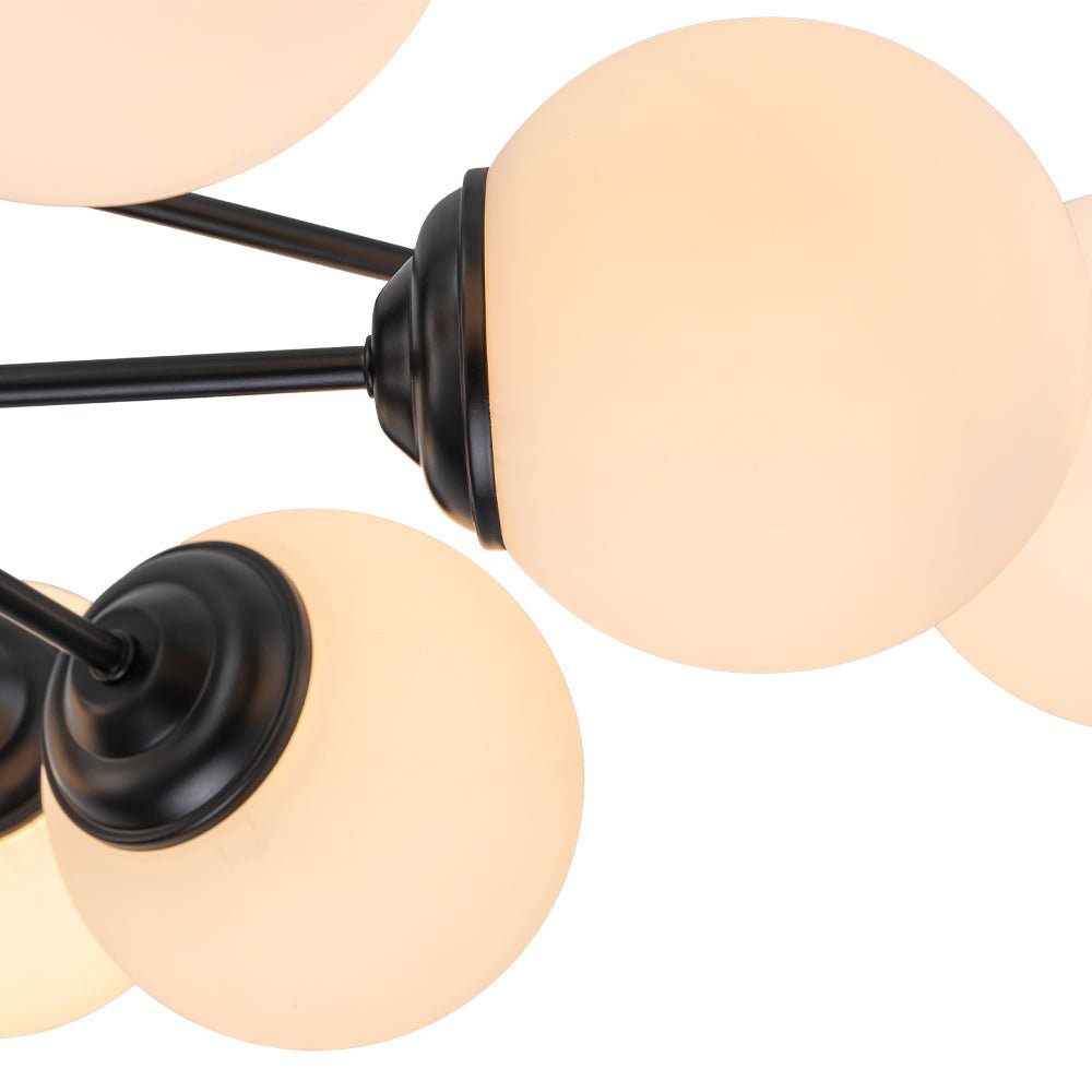 Spunik Opal Sphere Chandelier