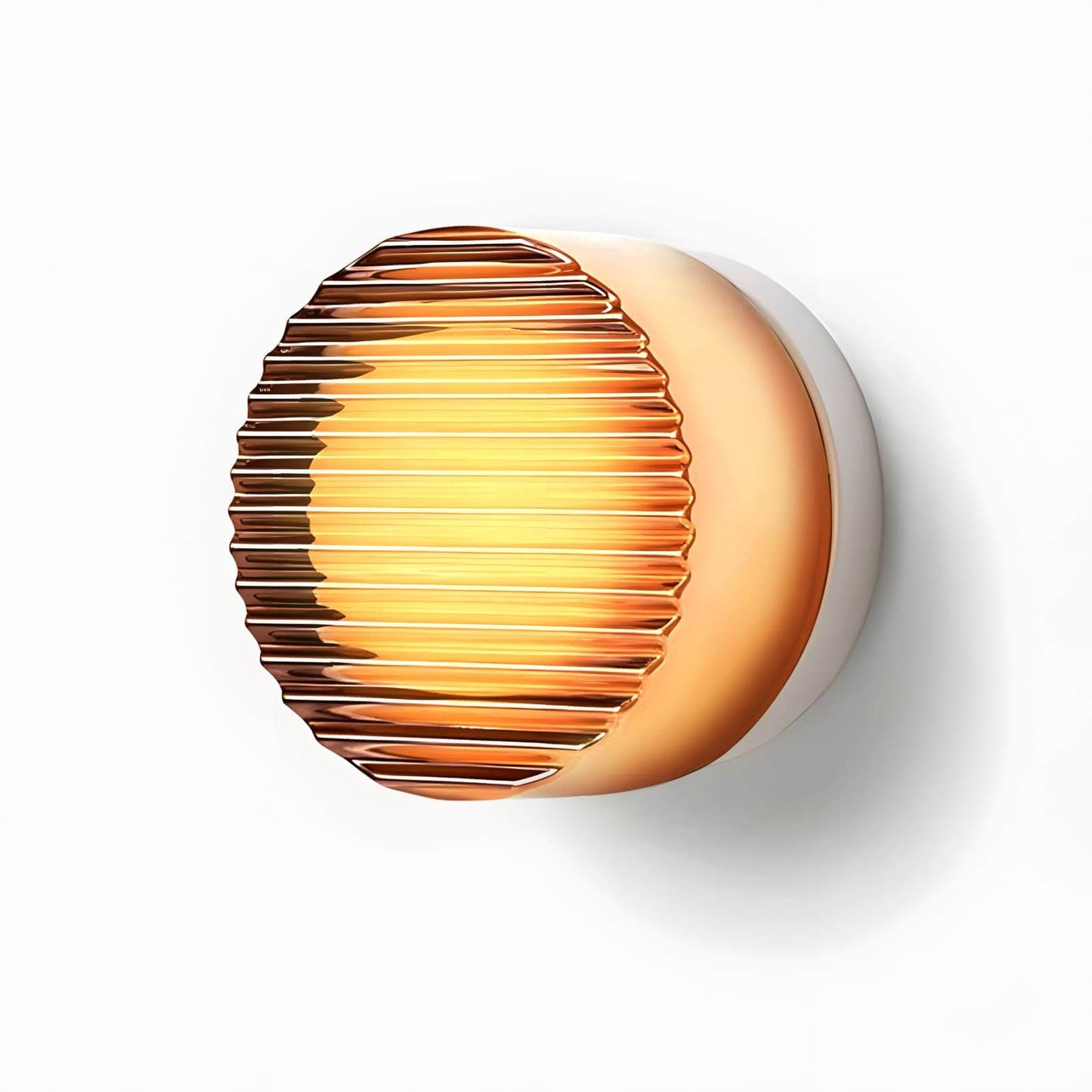 Round Coloured Wall Light