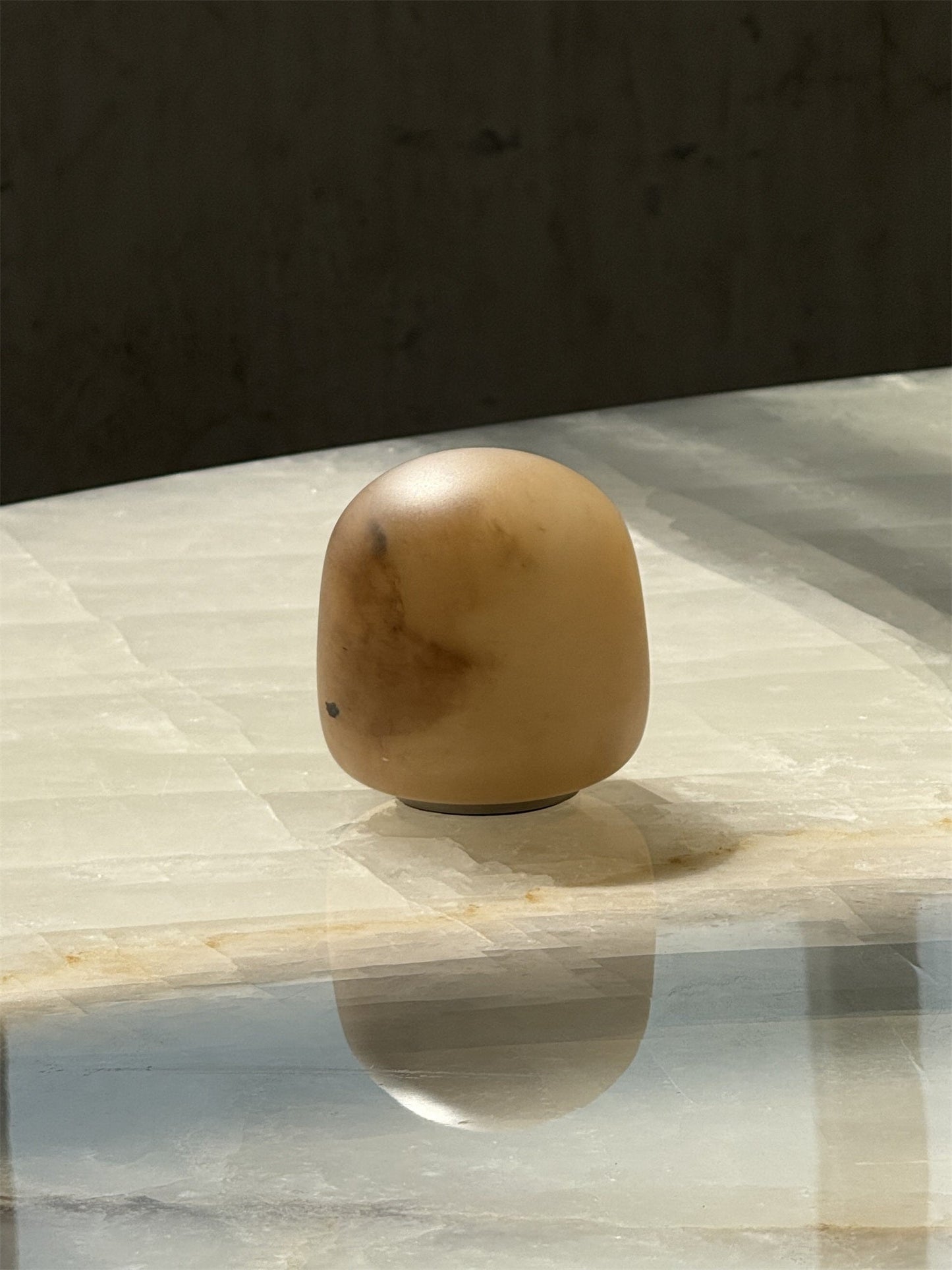 Alabaster Stone Cordless Table Lamp