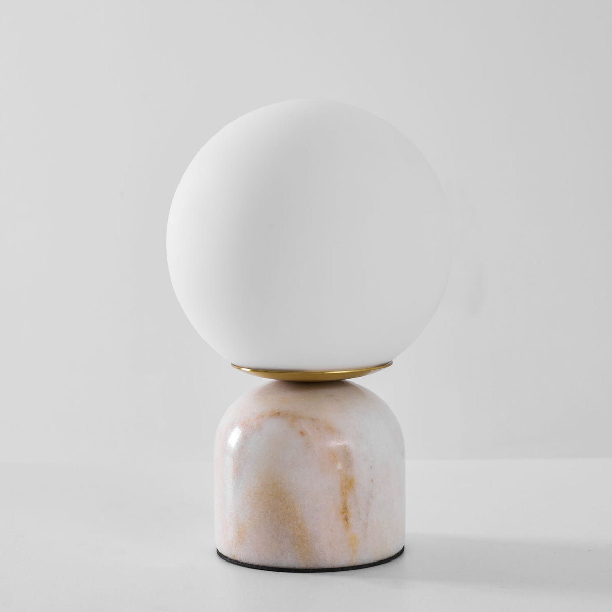 Marble Dome Globe Table Lamp