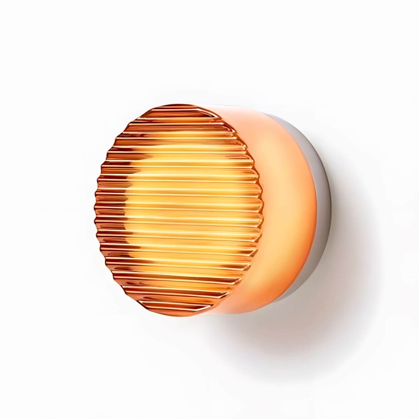Round Coloured Wall Light