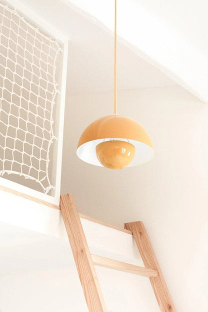 Twin Dome Metal Pendant Light