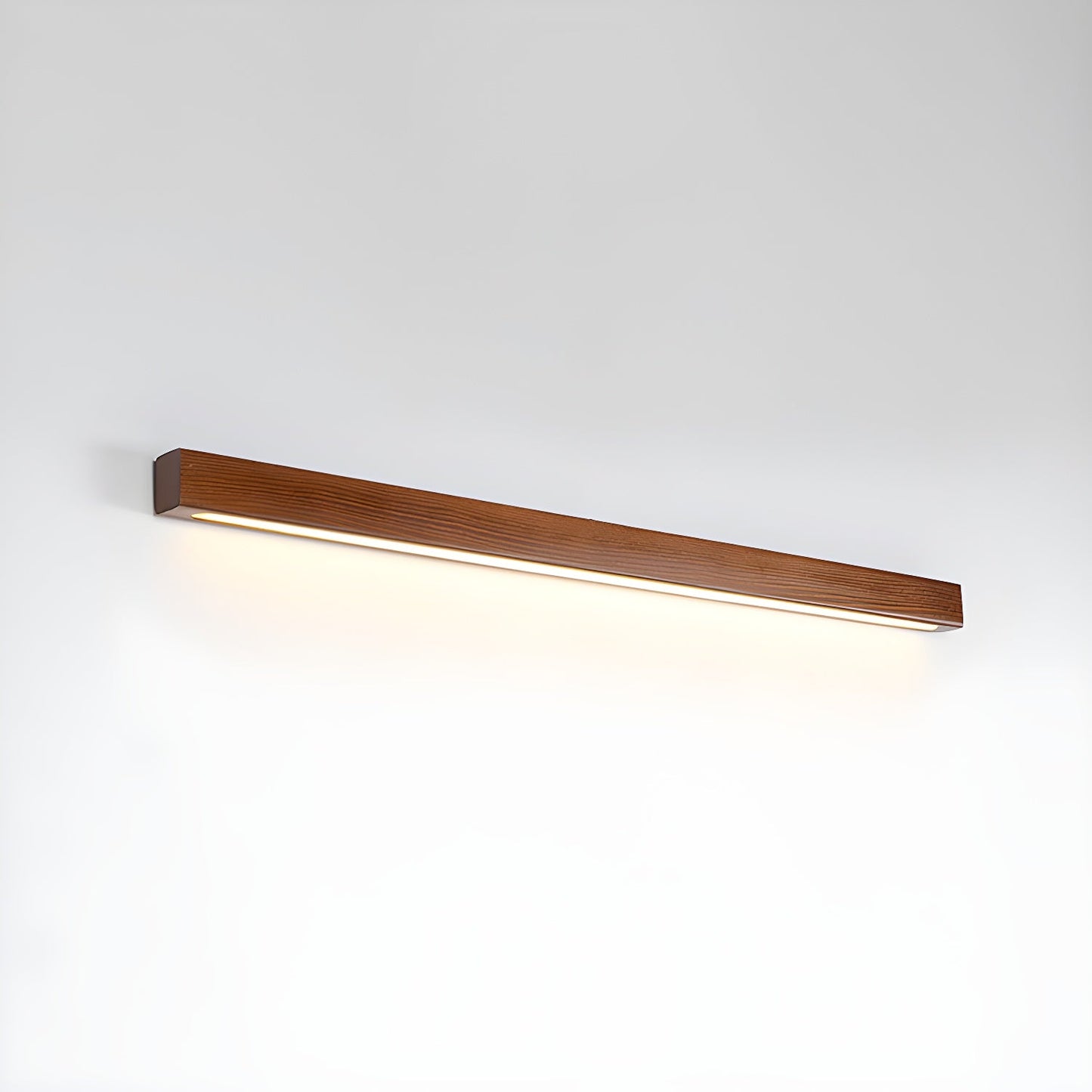 Slim Wood Linear Wall Light