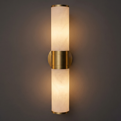 Sculptural Alabaster Wall Light