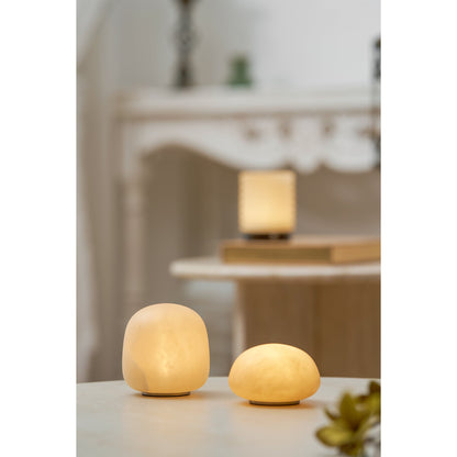 Alabaster Stone Cordless Table Lamp