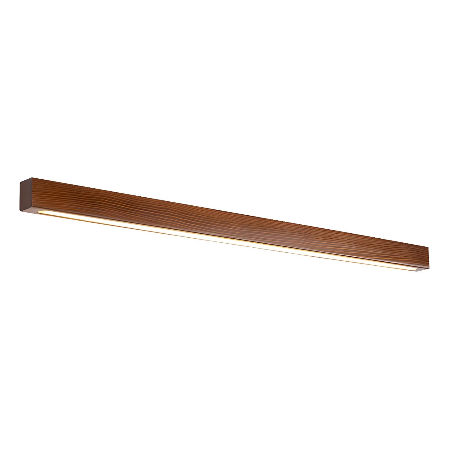 Slim Wood Linear Wall Light
