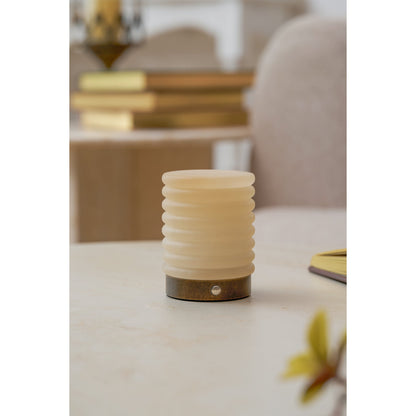 Alabaster Stone Cordless Table Lamp