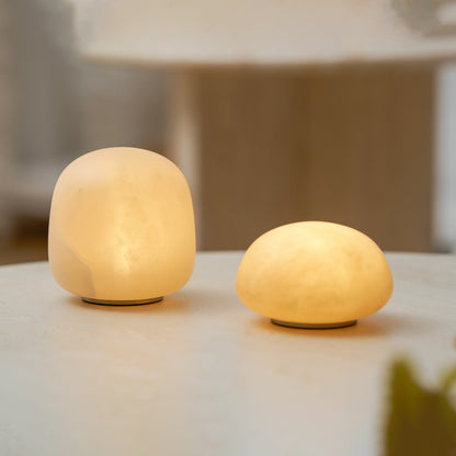 Alabaster Stone Cordless Table Lamp