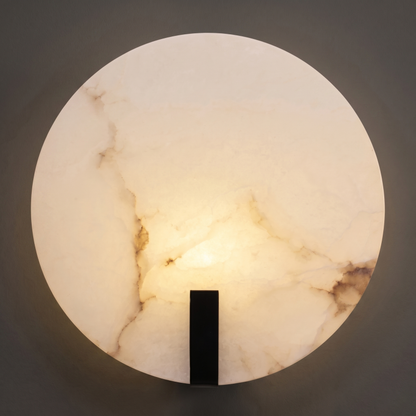 Sculptural Alabaster Wall Light