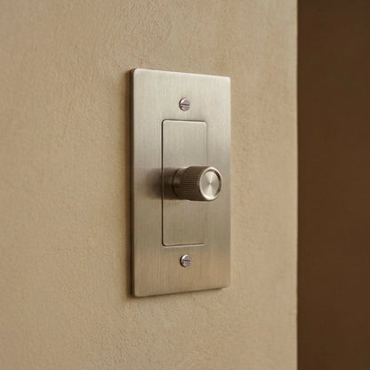 Norvessa Vintage Brass Rotary Dimmer Switch