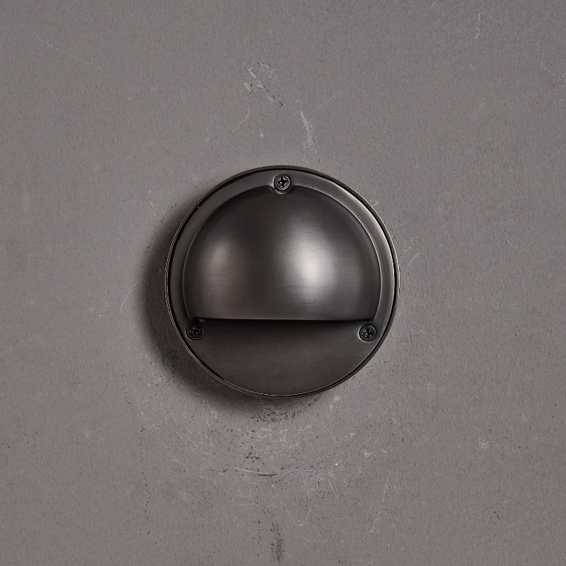 Compact Brass Wall Sconce