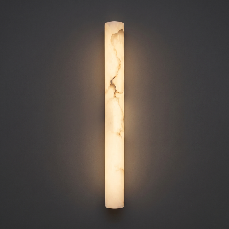 Sculptural Alabaster Wall Light