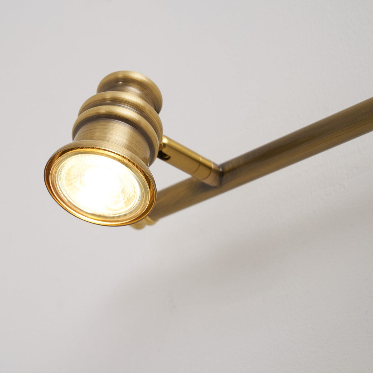 Brass Linear Spotlight Wall Light
