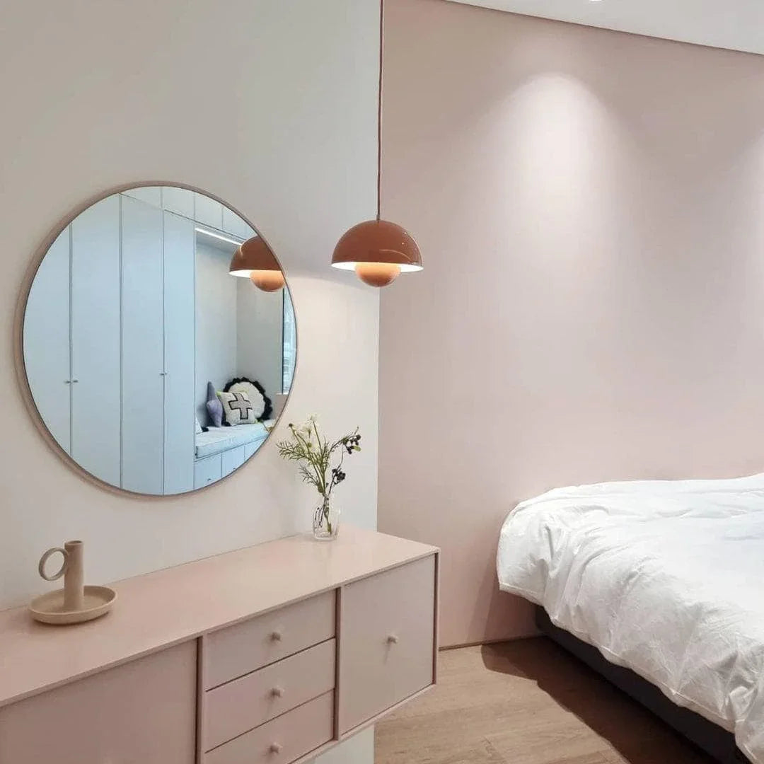 Twin Dome Metal Pendant Light