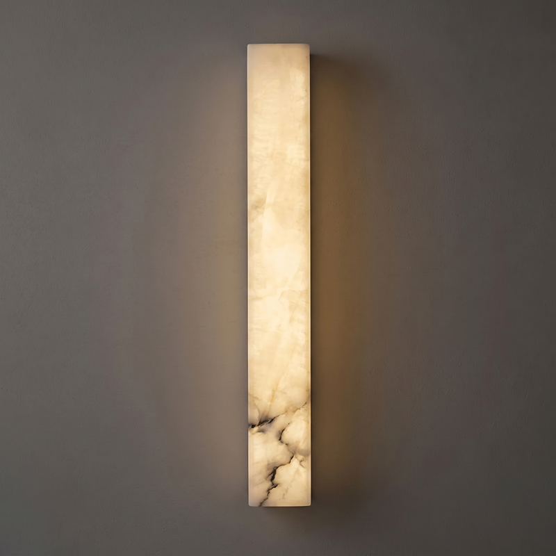 Sculptural Alabaster Wall Light