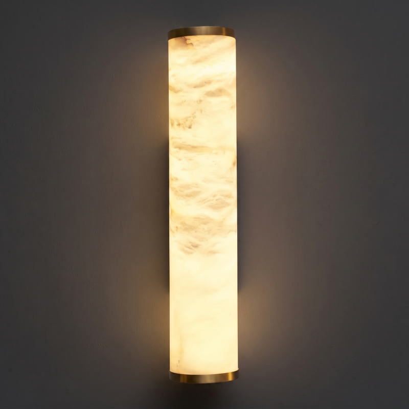 Sculptural Alabaster Wall Light