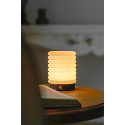Alabaster Stone Cordless Table Lamp