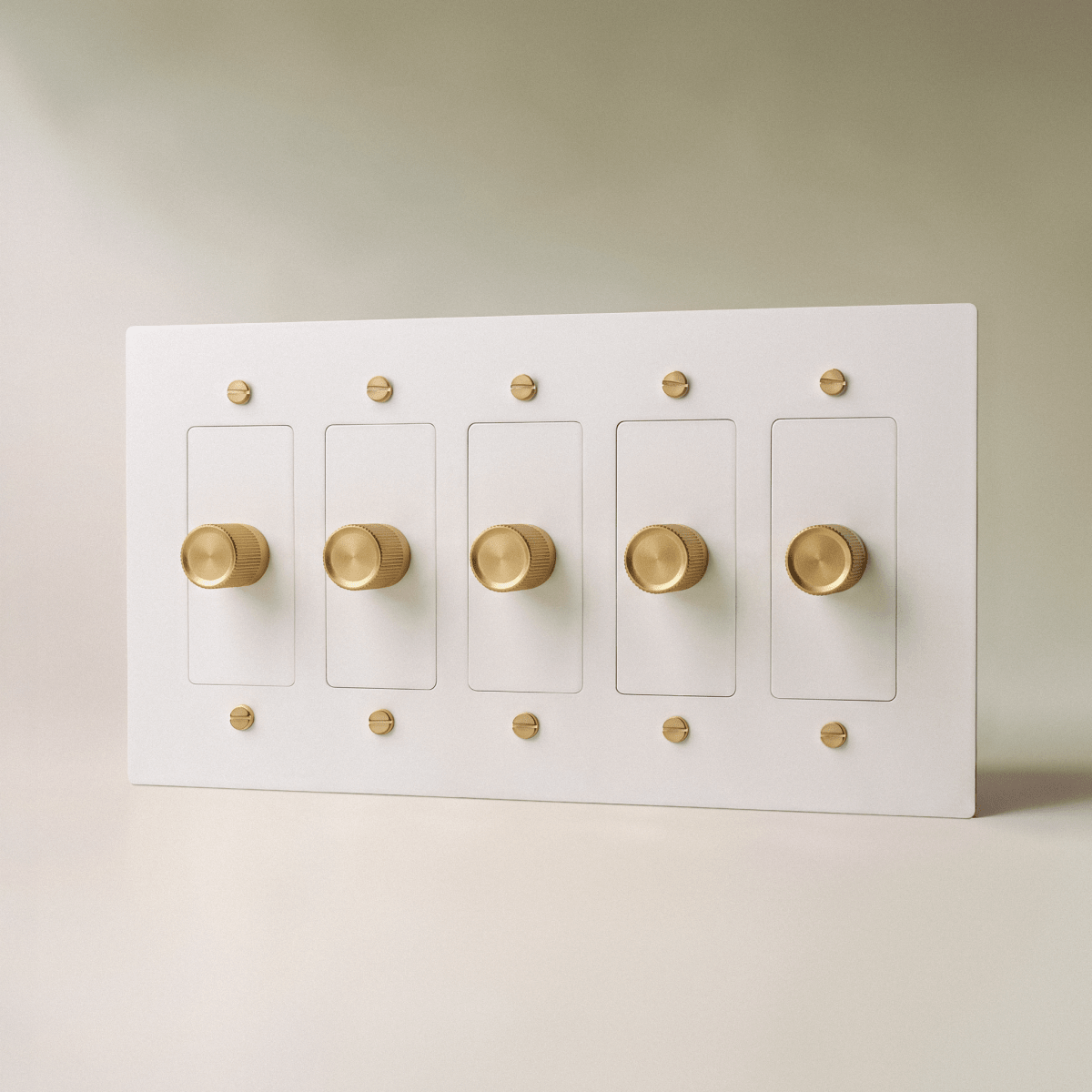 Norvessa Vintage Brass Rotary Dimmer Switch