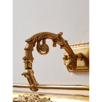 Ornate Brass Picture Wall Light