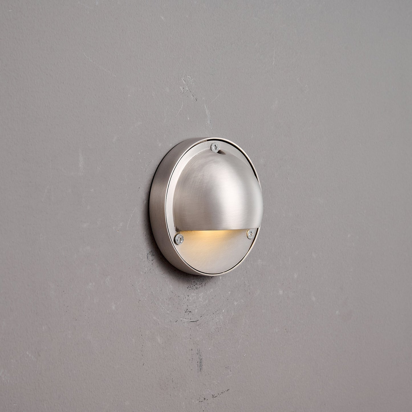 Compact Brass Wall Sconce