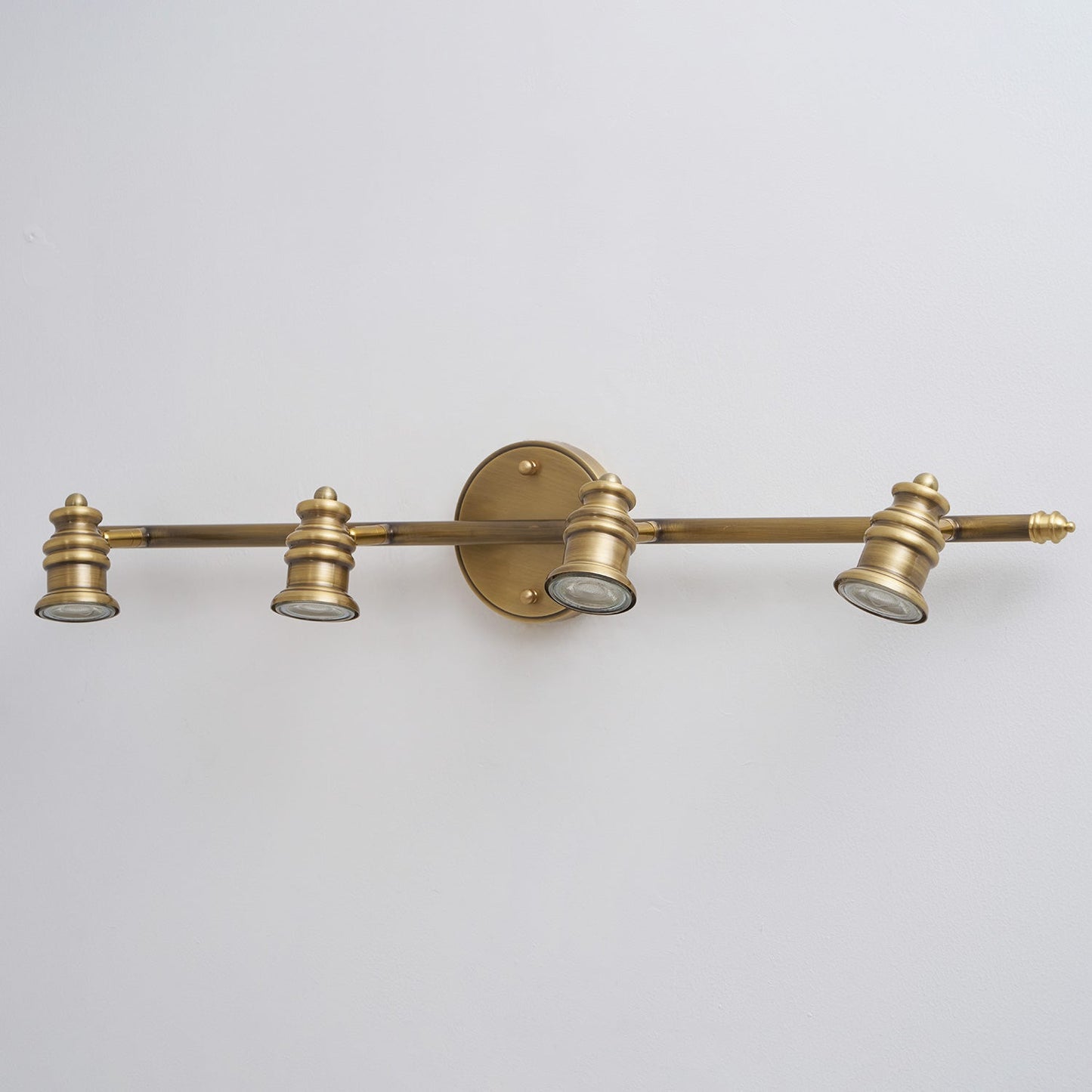 Brass Linear Spotlight Wall Light