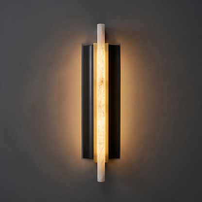 Sculptural Alabaster Wall Light