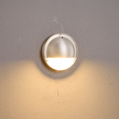 Compact Brass Wall Sconce