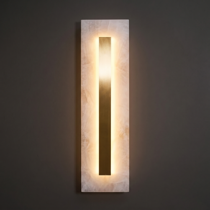 Sculptural Alabaster Wall Light