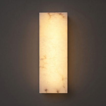 Sculptural Alabaster Wall Light