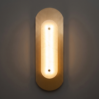 Sculptural Alabaster Wall Light
