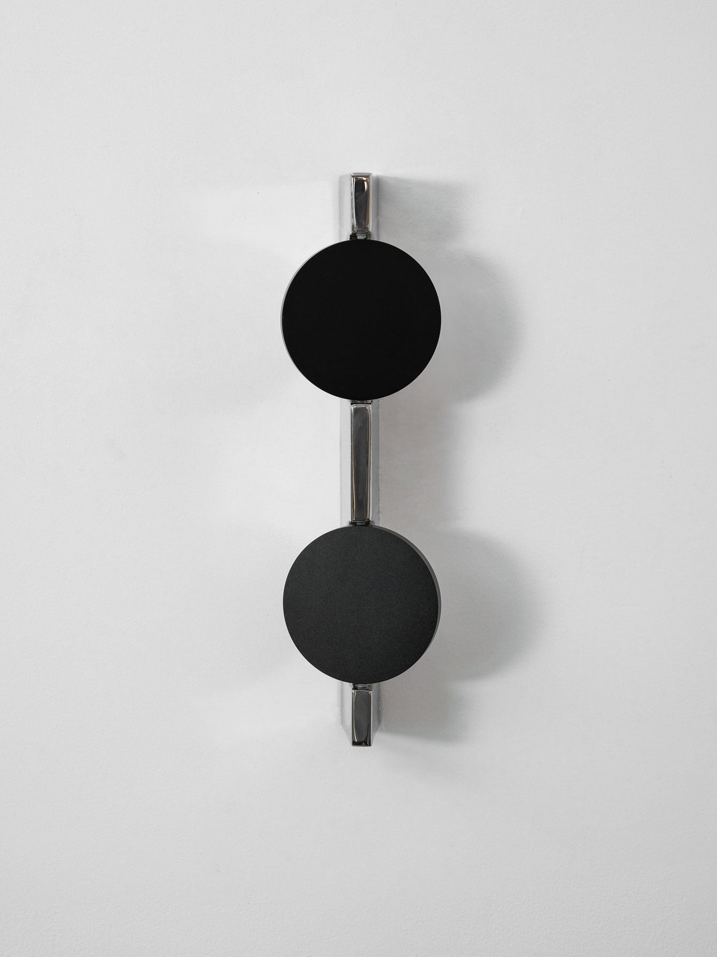 Mirrored Disc Sculptural Wall Light