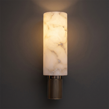 Sculptural Alabaster Wall Light