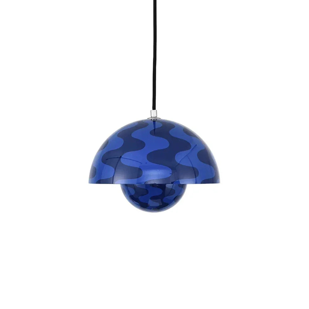 Twin Dome Metal Pendant Light