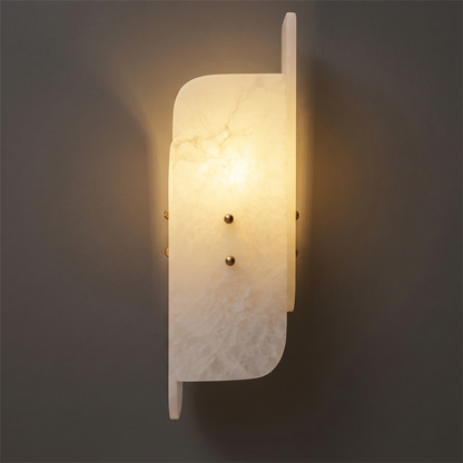 Sculptural Alabaster Wall Light