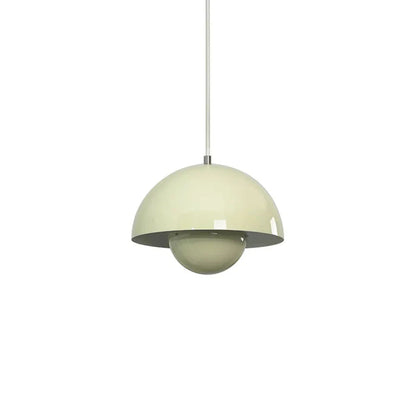 Twin Dome Metal Pendant Light
