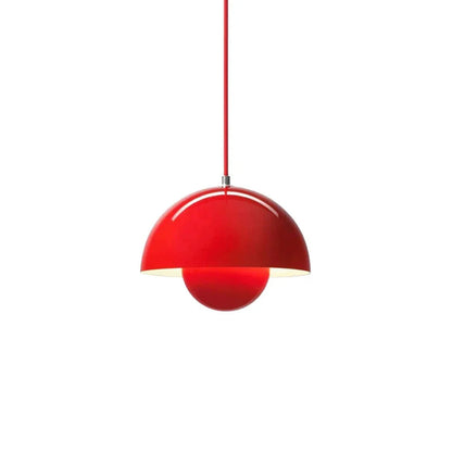 Twin Dome Metal Pendant Light